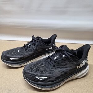 HOKA Men's Black Running Shoes 9w